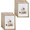 6 Pack: Home Natural Walnut Stain Wood Frame with Mat by Studio Décor®